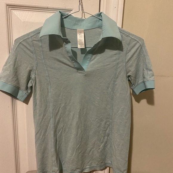 Ivivva teal collared golf shirt - Picture 2 of 6